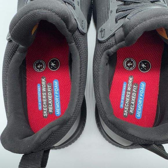 Skechers Work Relaxed Fit Slip Resistant women’s black size 6 - Picture 6 of 9